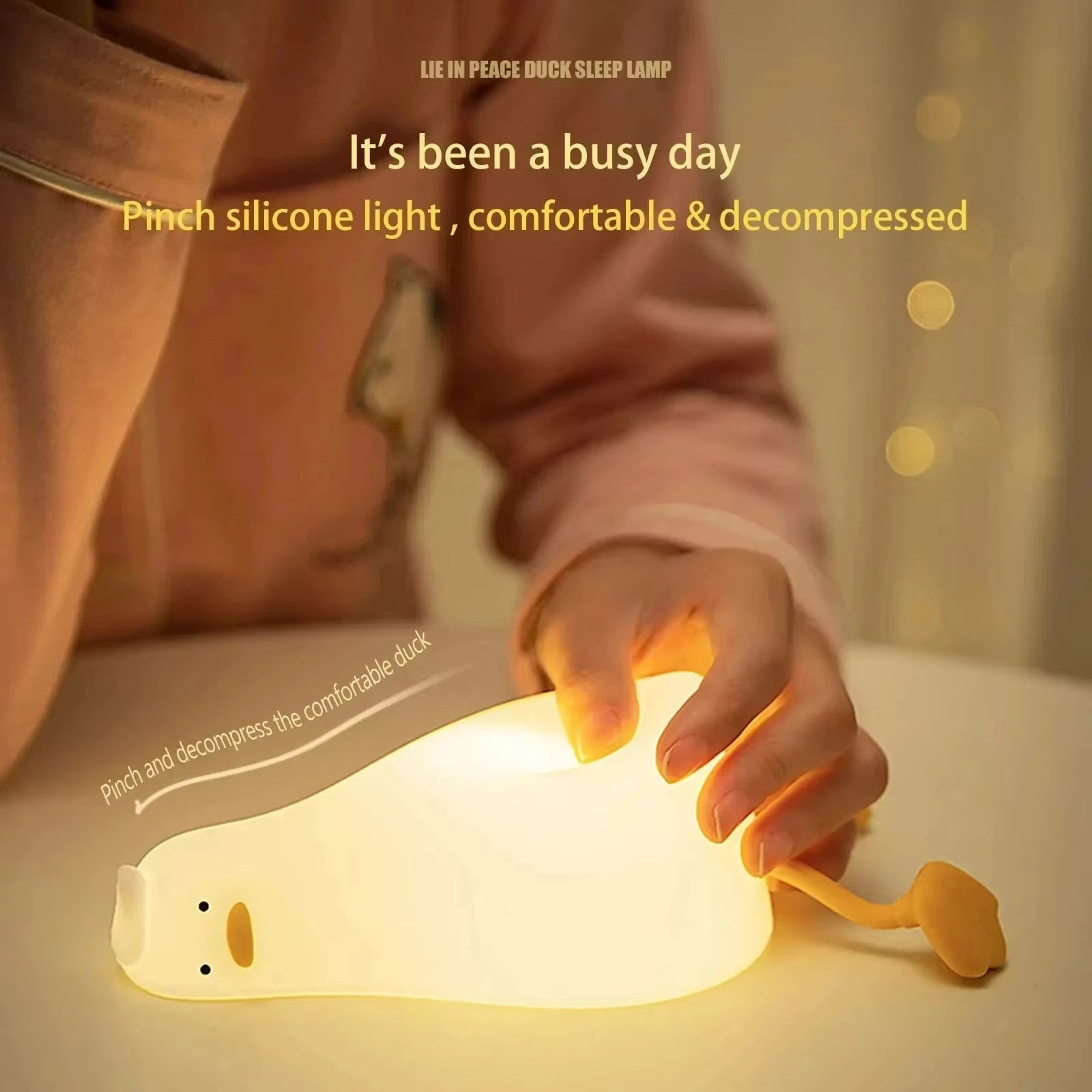 Premium Cute Animal LED Night Light – Touch Sensor, USB Rechargeable Silicone Lamp, 3 Brightness Levels, 30-Min Timer, Bedside Kids Room Decor, Portable & Soft Glow
