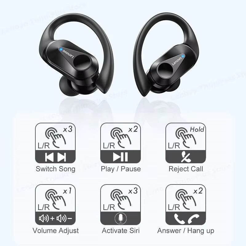 Premium Bluetooth 5.3 Wireless Earbuds for iPhone – TWS Sport with Stereo Sound, Noise Reduction, and Low-Latency Gaming Mode