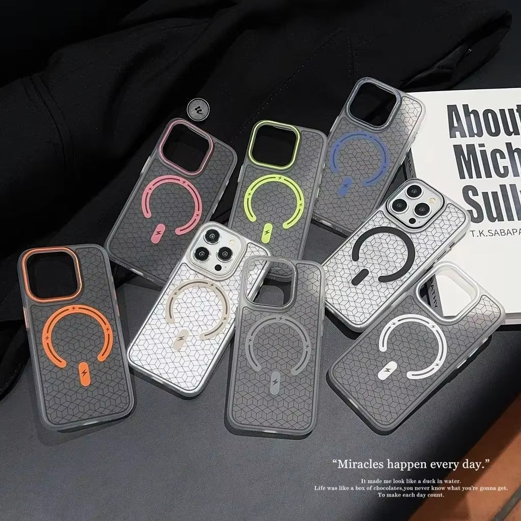 High Quality Apple iPhone Case Camera  & Screen Protection, Ultra Thin Shockproof Magnetic Full All Around Protection Cover 