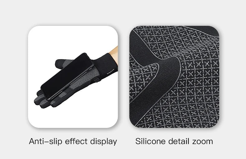 High Performance Winter Cycling Gloves – Waterproof Touchscreen Thermal Gloves, Windproof, Anti-Slip Grip, 3M Insulated, Unisex Sports Riding Gloves S-XL