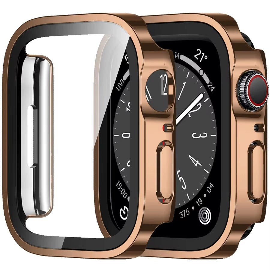 High Quality Tempered Glass Case for Apple Watch – Full Coverage Display Protector Film for 40mm to 45mm Smartwatches