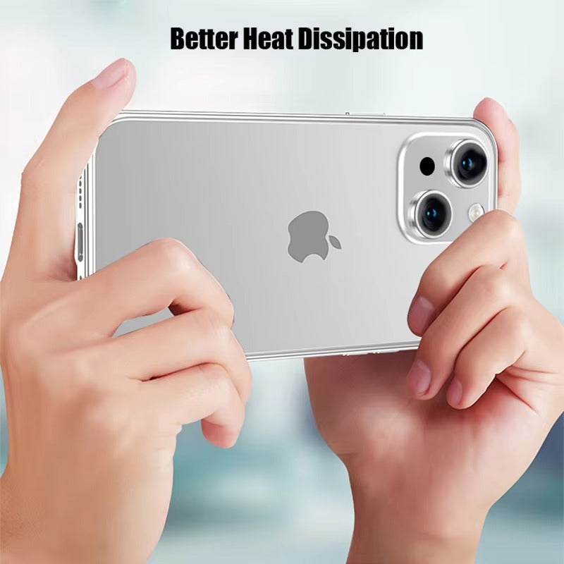 Luxury Apple iPhone Case, MagSafe Compatible, Camera Lens & Screen Protection, Ultra Thin, Shockproof, Magnetic Full All Around Cover – Lightweight Aluminum Metal Frame Bumper Case with Thin Alloy Back Protection