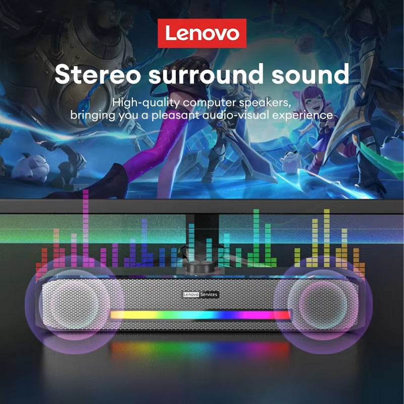 Luxury Bluetooth Speaker with RGB Lights for iPhone & Mac – Dual Stereo Subwoofer with Surround Sound, Loud Wireless Audio 