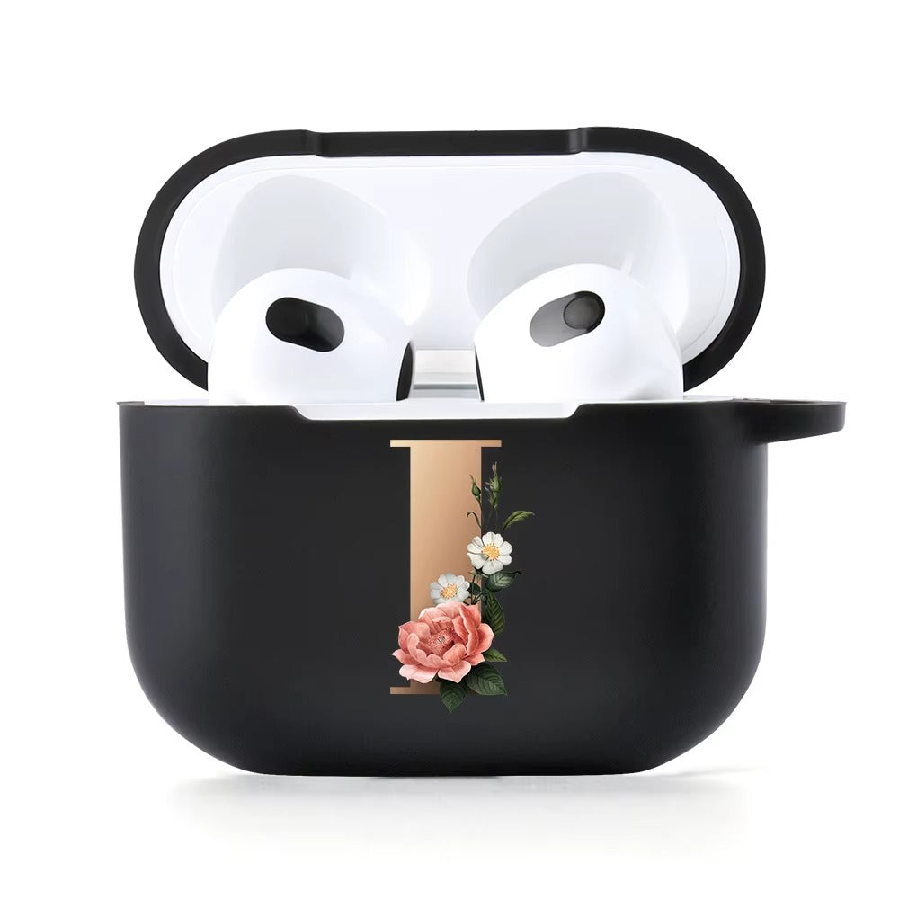 Premium Cute Cartoon Silicone AirPods Case Cover – A, B, C Letters & Fun Designs like Cat, Hearts, Angry Panda, Music Notes, for AirPods Pro 2, Pro, 3, 1/2