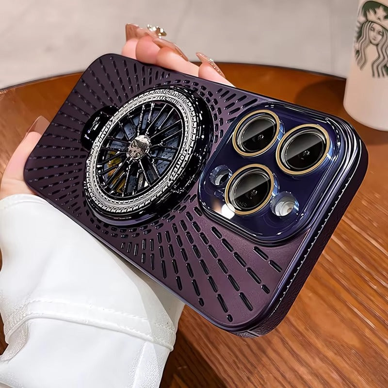 Premium Apple iPhone Case Camera Lens & Screen Protection, Ultra Thin Shockproof Magnetic Full All Around Protection Cover