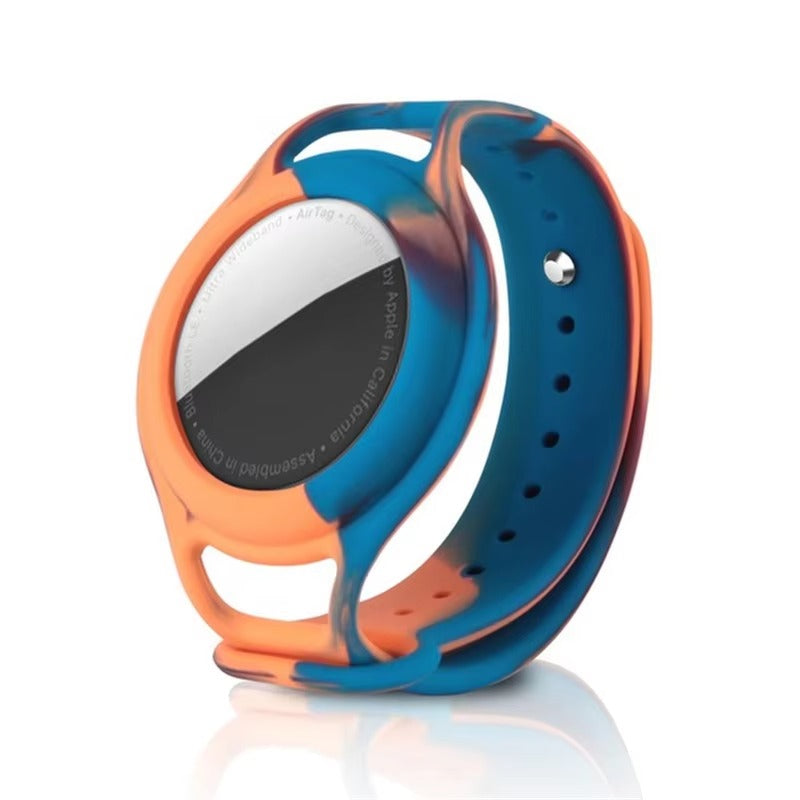 Premium Kids AirTag Wristband – Soft Silicone Anti-Lost Tracker Strap, Comfortable Durable Protective Bracelet for Children, Baby-Safe Material