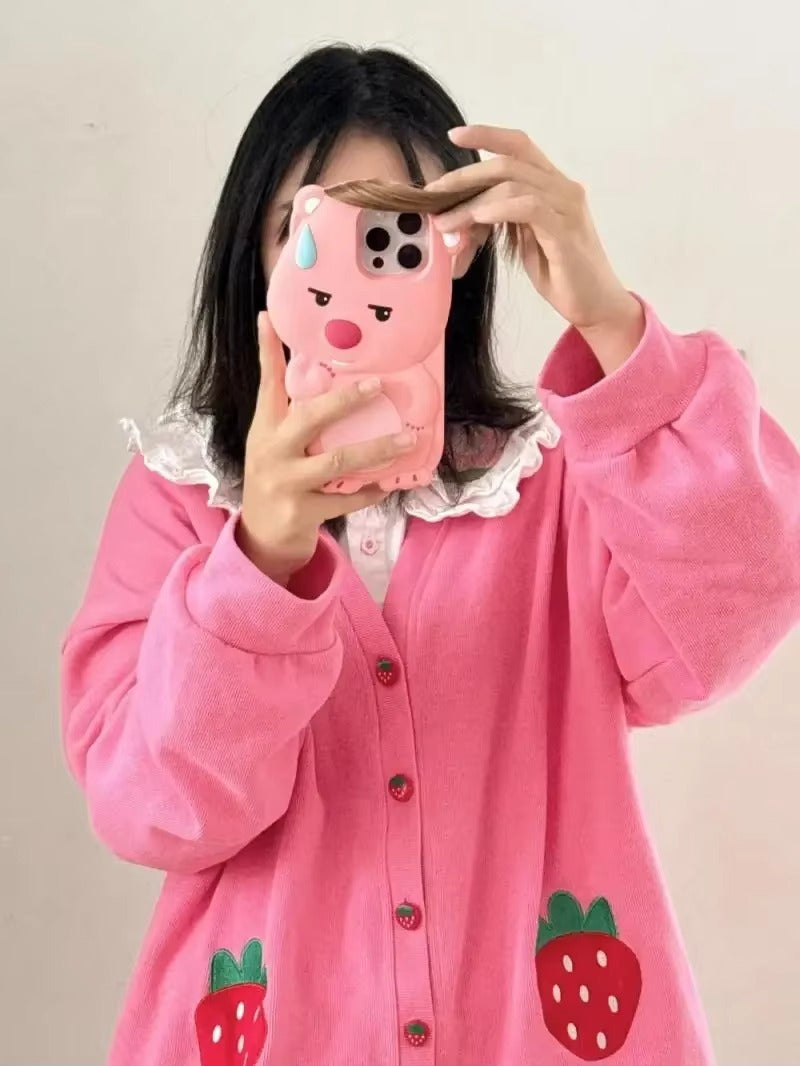 Premium Apple iPhone Case, MagSafe Compatible, Camera Lens and Screen Protection, Ultra Thin, Shockproof, Magnetic, Full All Around Protection, Cartoon Beaver Soft Cover