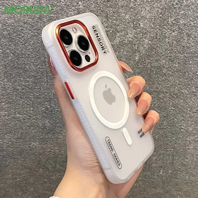 High Quality Apple iPhone Case Camera & Screen Protection, Ultra Thin Shockproof Magnetic Full All Around Protection Cover 