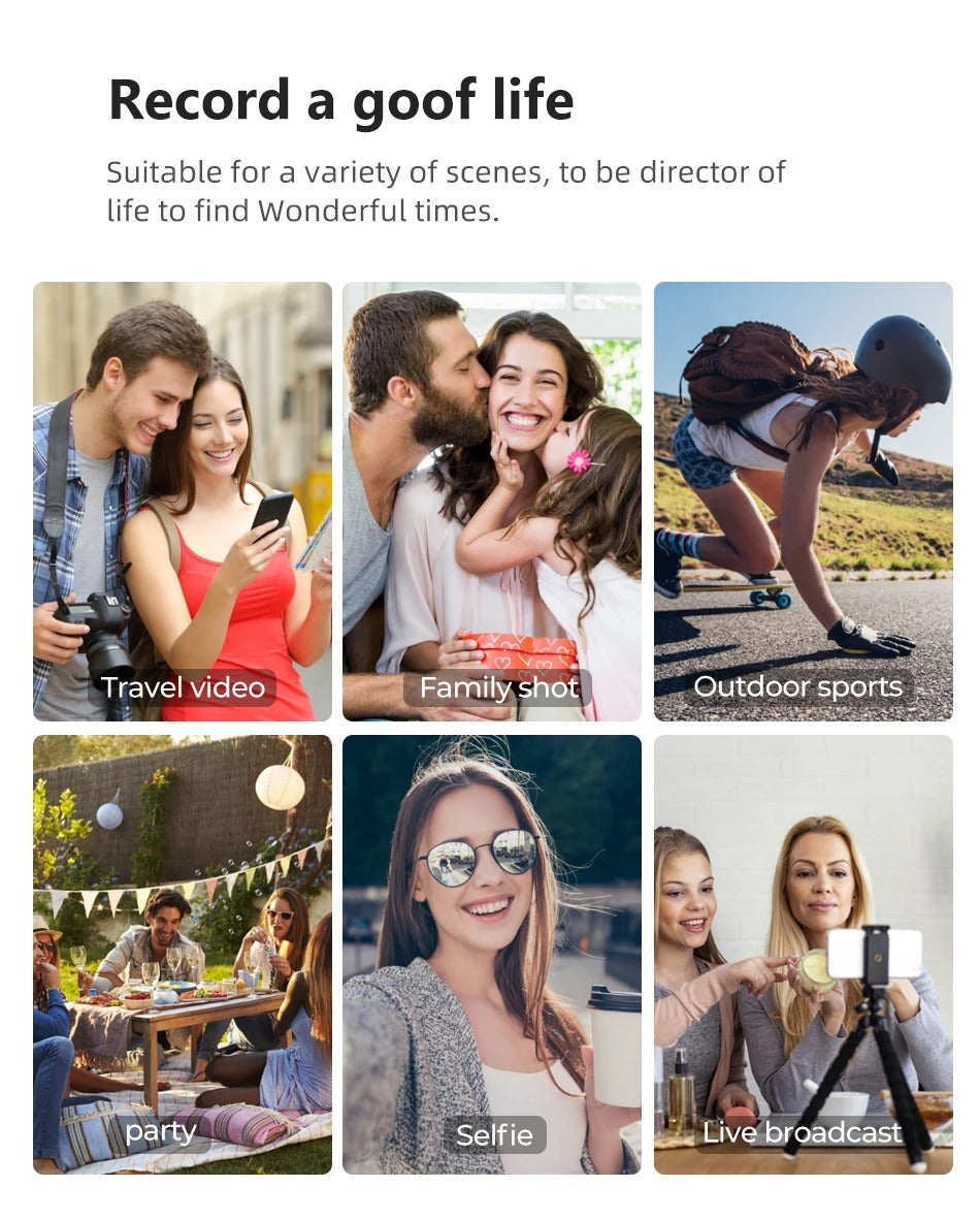 Advanced 3-Axis Smartphone Gimbal Stabilizer – Foldable Handheld Video Rig with Bluetooth, Anti-Shake, Vertical Shooting, for Vlog, YouTube, TikTok Recording