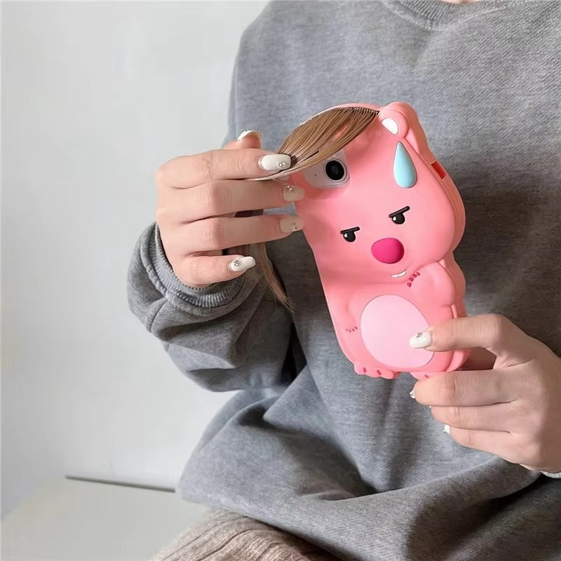 Premium Apple iPhone Case, MagSafe Compatible, Camera Lens and Screen Protection, Ultra Thin, Shockproof, Magnetic, Full All Around Protection, Cartoon Beaver Soft Cover