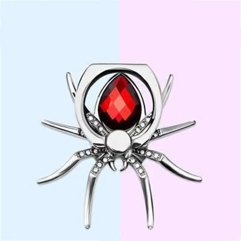 Luxury, Diamond Shiny Gems, Metal Phone Ring Holder – Rotatable, 360° Grip Stand Mount for Apple iPhone