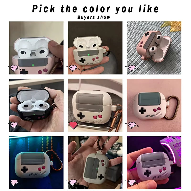 High-Quality Silicone Case for AirPods 3, and Pro – Fun, Game-Inspired Protective Cover, Shockproof Shell for 3rd Gen, Wireless Charging Case