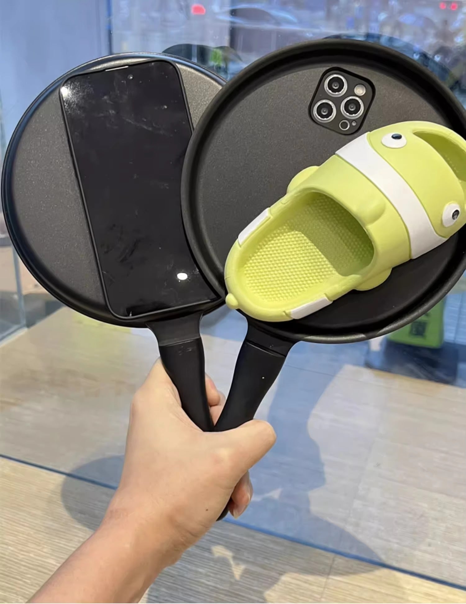 Premium Apple iPhone Case, MagSafe Compatible, Camera Lens and Screen Protection, Ultra Thin, Shockproof, Magnetic, Full All Around Protection, Frying Pan Slipper Cover