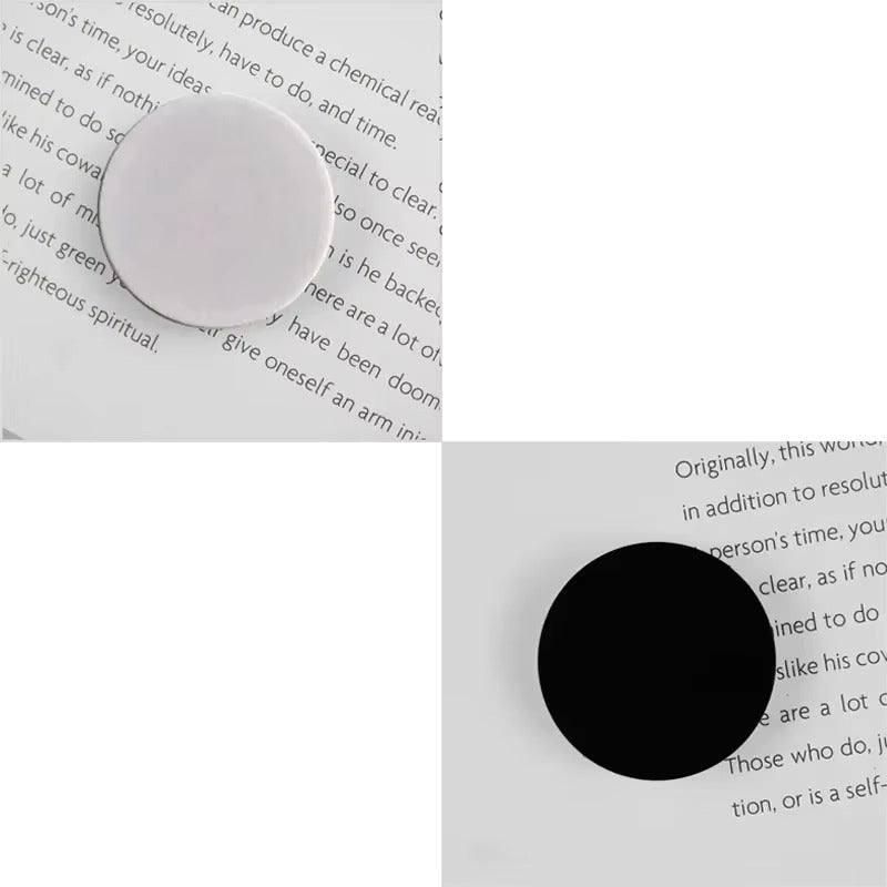 High Quality Foldable Finger Ring Phone Holder – 1/2/4Pcs Round Solid Color Grip Tok Stand, Anti-Slip Expandable Socket Mount for Smartphones & Tablets