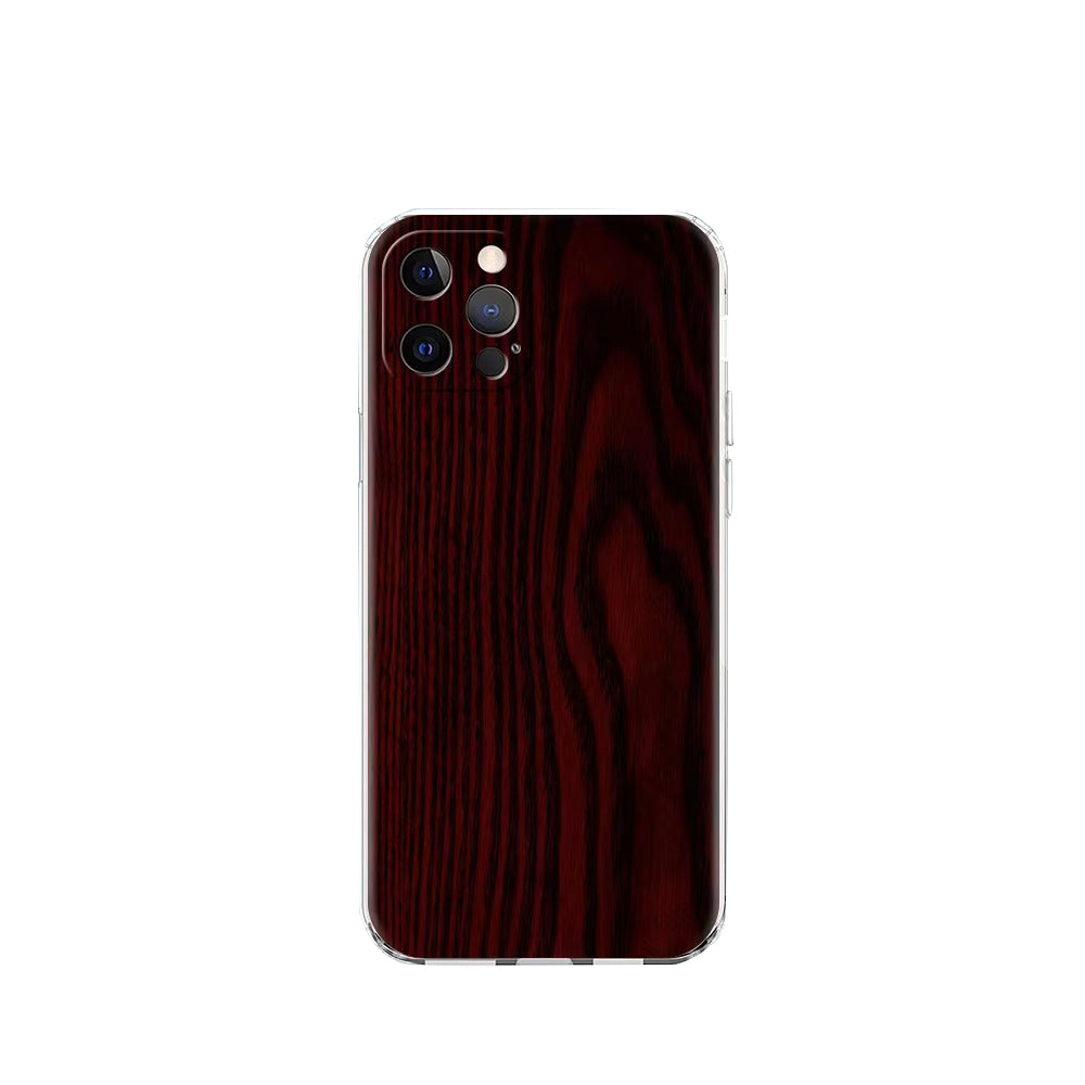 Premium Apple iPhone Case, MagSafe Compatible, Camera Lens and Screen Protection, Ultra Thin, Shockproof, Magnetic, Full All Around Protection, Carved Wood Soft Cover