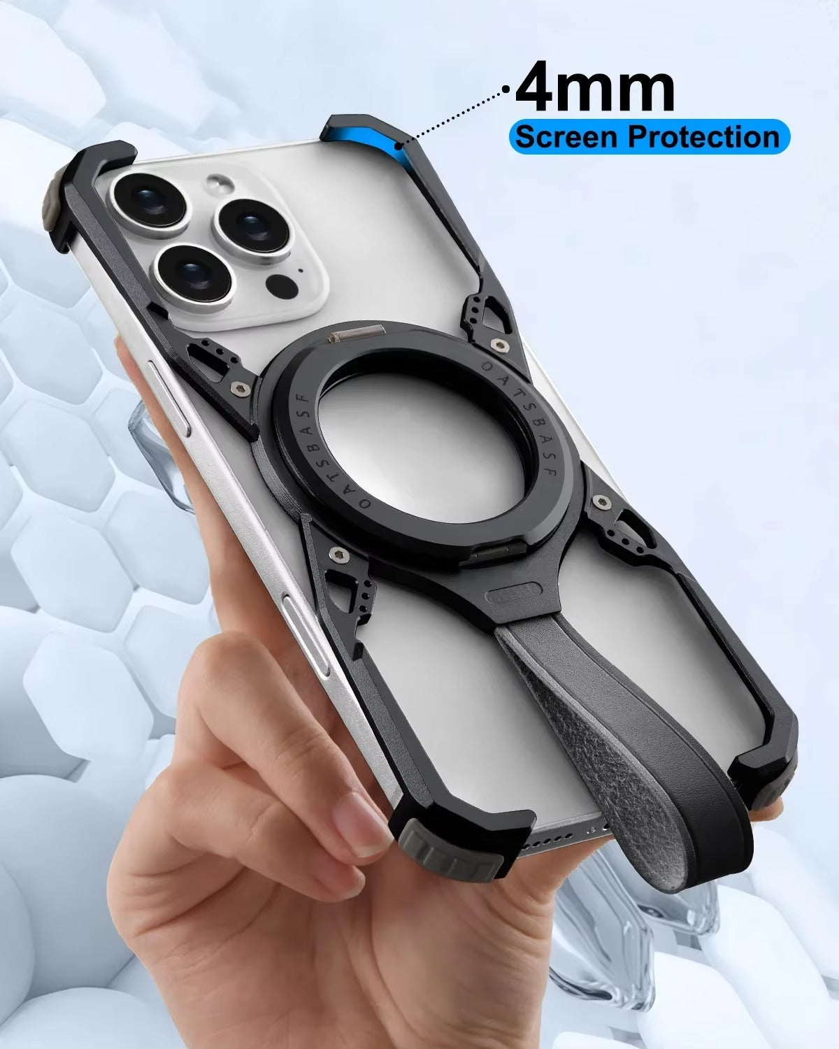 Premium Apple iPhone Case Camera Lens & Screen Protection, Ultra Thin Shockproof Magnetic Full All Around Protection Cover 