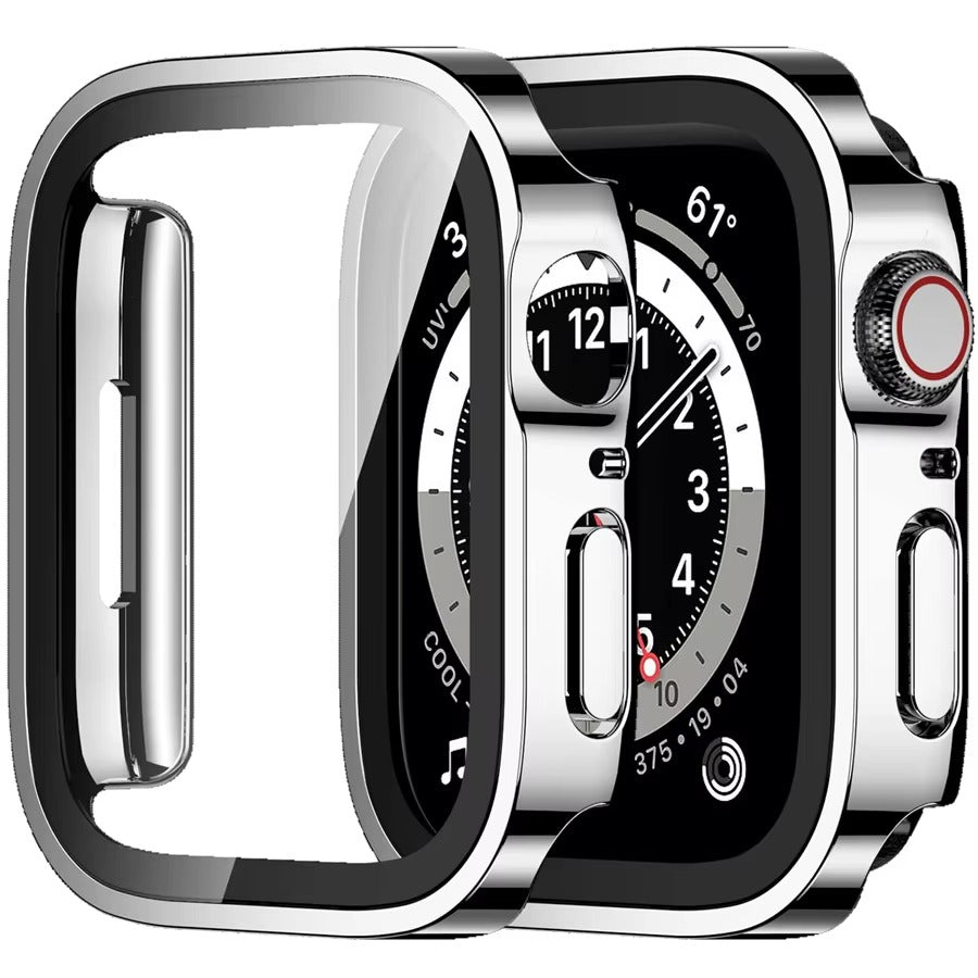 High Quality Tempered Glass Case for Apple Watch – Full Coverage Display Protector Film for 40mm to 45mm Smartwatches