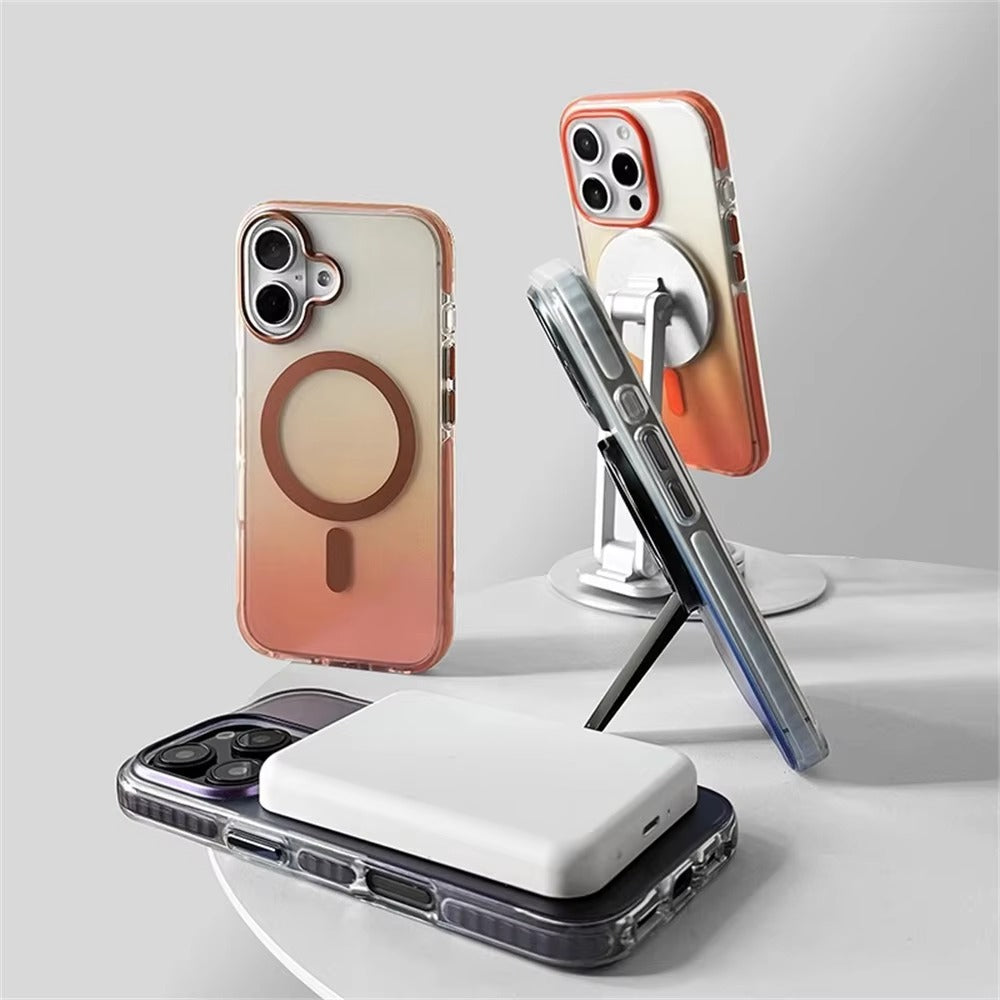 Premium Apple iPhone Case Camera Lens & Screen Protection, Ultra Thin Shockproof Magnetic Full All Around Protection Cover 