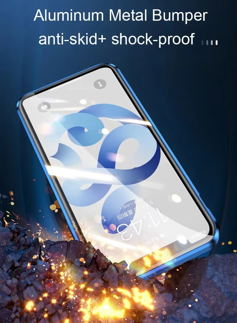 High Quality Apple iPhone Case Compatible, Camera & Screen Protection, Ultra Thin Magnetic Full All Around Protection Cover 