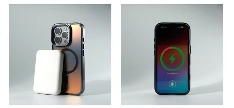 Luxury Apple iPhone Case, Camera Lens & Screen Protection, Ultra Thin Shockproof Magnetic Full All Around Protection Cover