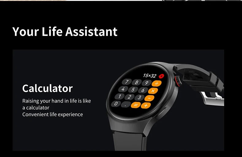 Premium AMOLED GPS Smart Watch – 1.46" HD Display, Bluetooth Calling, Fitness Tracker, IP68 Waterproof, Heart Rate & Sleep Monitor, NFC, Wireless Charging