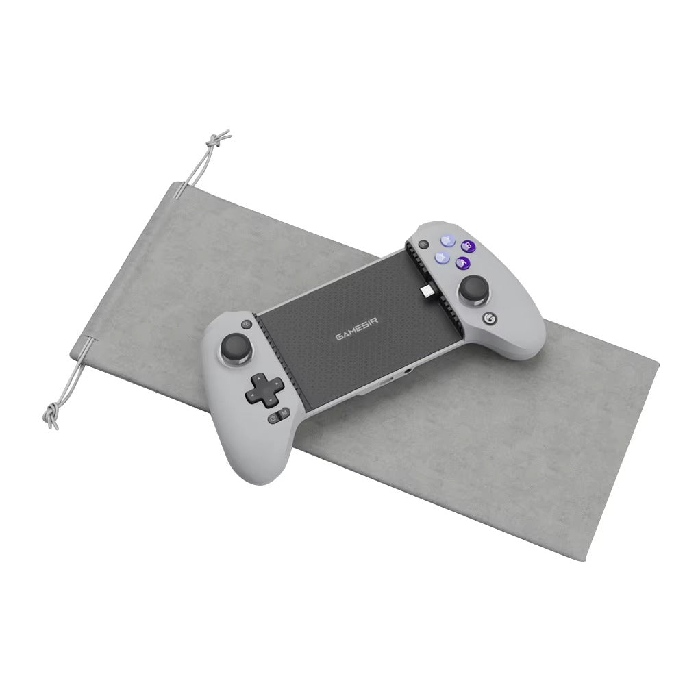 Premium Mobile Game Controller for iPhone, Hall Effect Joystick Gamepad, Wireless Stretchable Design for Apple Devices 