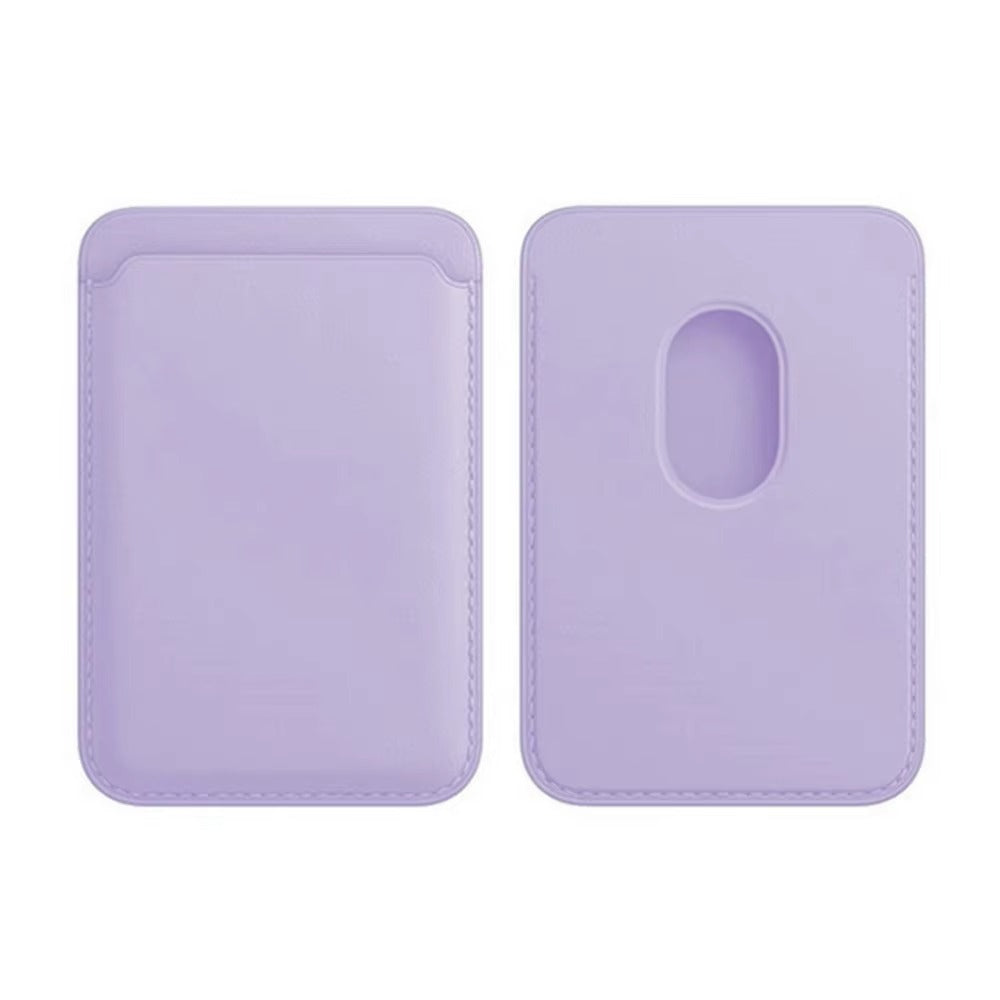 Premium Magnetic Leather Wallet for MagSafe – Slim Card Holder Case with RFID Block, Strong Magnet, Anti-Scratch, Non-Slip, Compatible with iPhone & Samsung