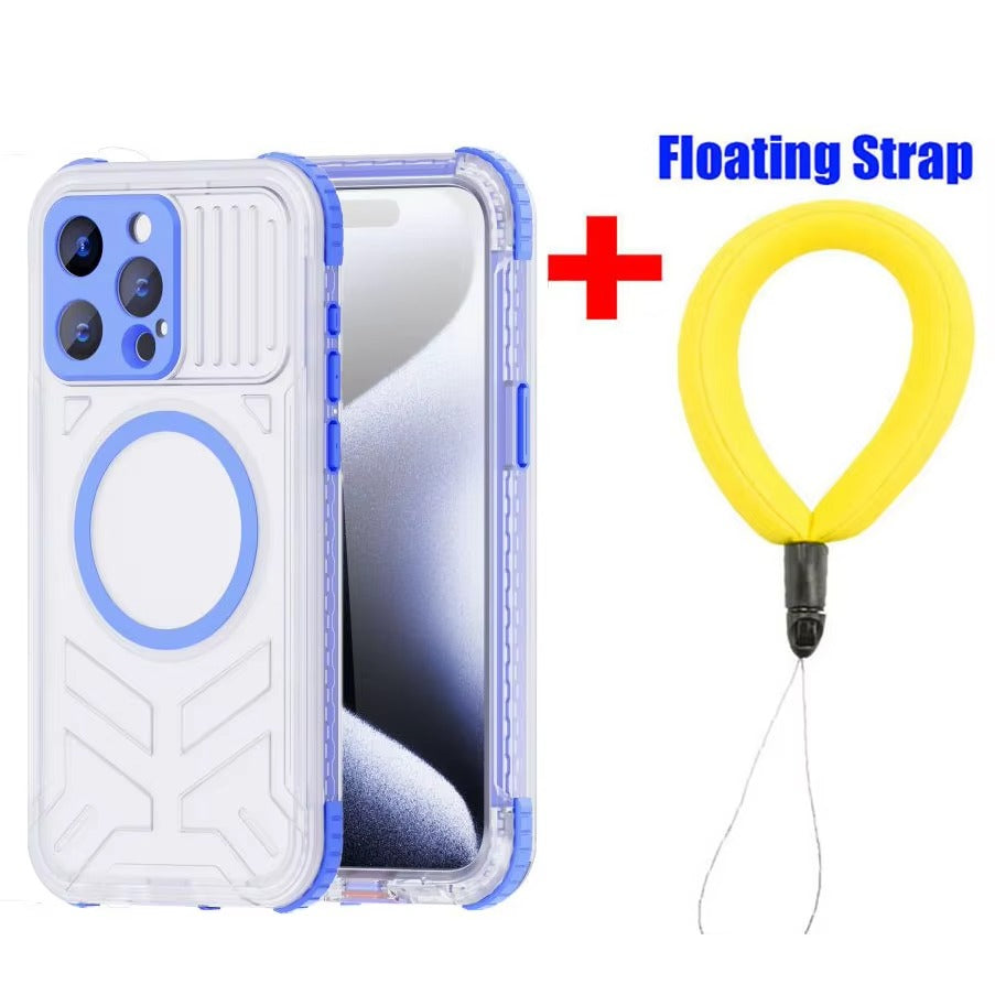 Luxury Apple iPhone Case MagSafe Compatible, Camera Lens & Screen Protection,  Cover with IP68 Sealed Sport Design