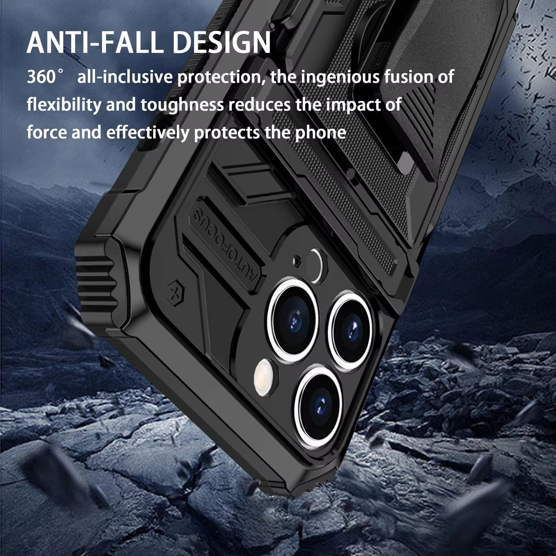 Robust Apple iPhone Case, MagSafe Compatible, Camera Lens & Screen Protection, Ultra Thin, Shockproof, Magnetic Full All Around Cover – Heavy Duty Tough Armor Case with Kickstand & Belt Clip for Rugged Use