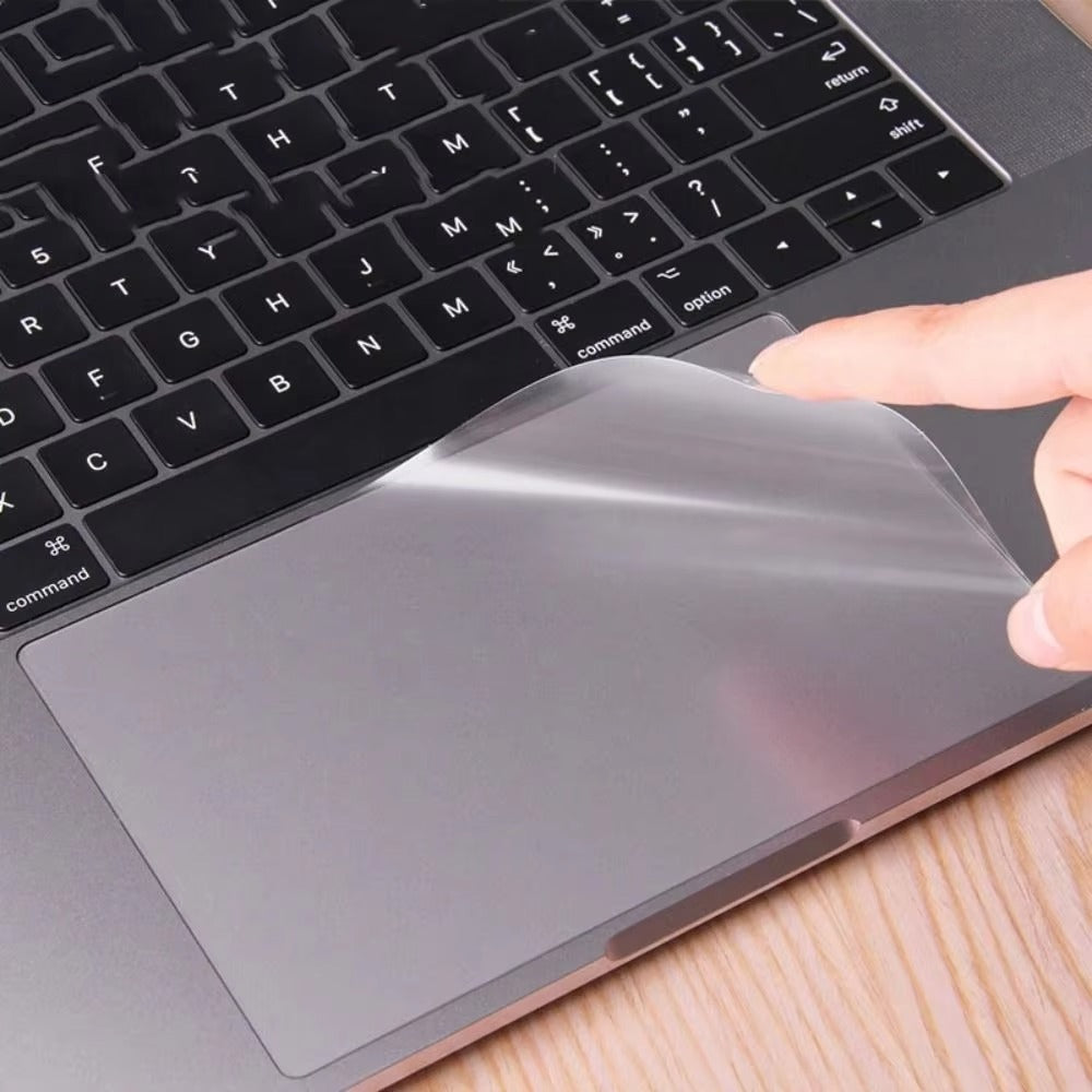 Premium Clear Touchpad Protector for MacBook Air and Pro – Anti-Scratch Transparent Film Sticker for 13, 14, 15, 16 Inch Laptops with Touch Bar, 2023 Compatible