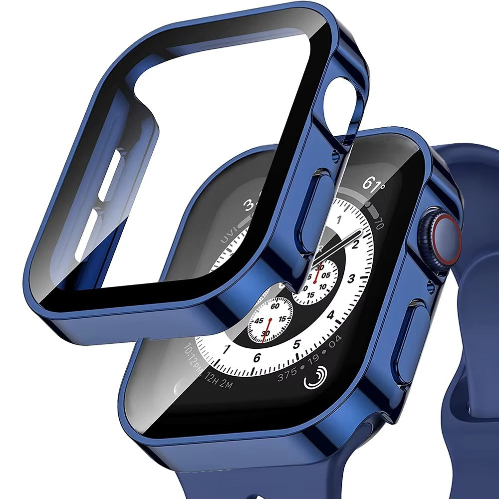 High Quality Tempered Glass Case for Apple Watch – Full Coverage Display Protector Film for 40mm to 45mm Smartwatches