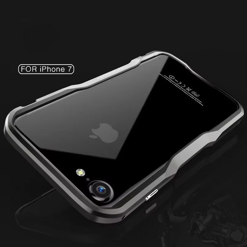 Luxury Apple iPhone Case, MagSafe Compatible, Camera Lens & Screen Protection, Ultra Thin, Shockproof, Magnetic Full All Around Cover – Aviation Aluminum Metal Frame Bumper Case with Sleek Protective Design