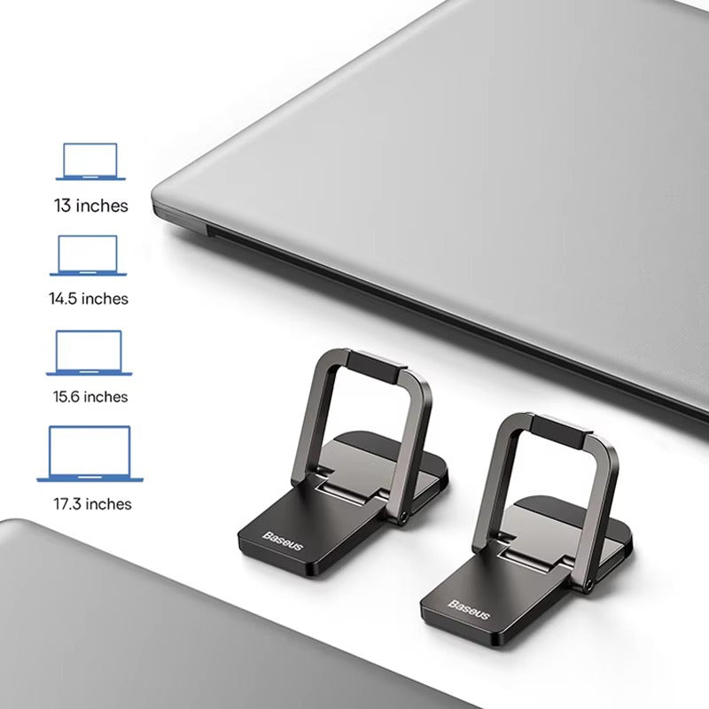 Premium, Portable, Mini Laptop Stand for MacBook, Computer, Keyboard Holder, Adjustable, Foldable, Lightweight Baseus Support for Desk, Travel, Work