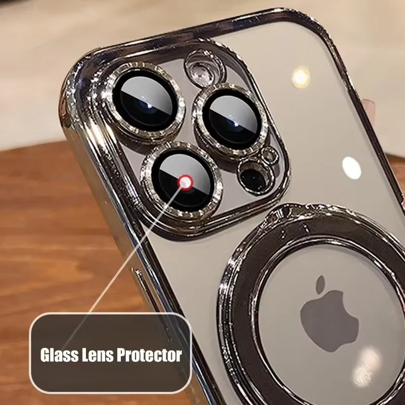 Luxury Apple iPhone Case Camera Protection, Screen Protection, Ultra Thin, Shockproof, Magnetic, Full All Around Protection