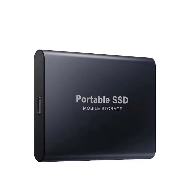 High-Speed External SSD 1TB 2TB – Portable USB 3.1 Solid State Drive, Ultra Slim, Shockproof, Waterproof, Type-C & USB Compatible for Mac/Windows PCs