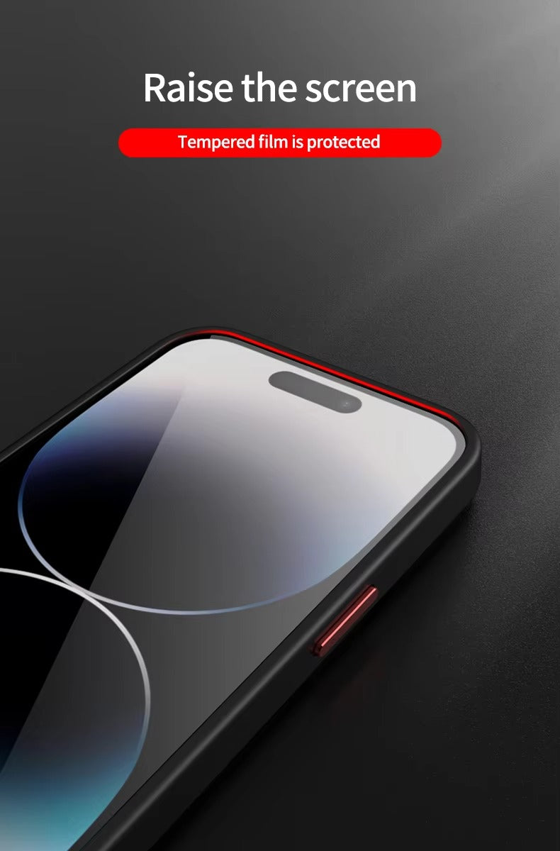 Luxury Apple iPhone Case Camera Lens & Screen Protection, Ultra Thin Shockproof Magnetic Full All Around Protection Cover 