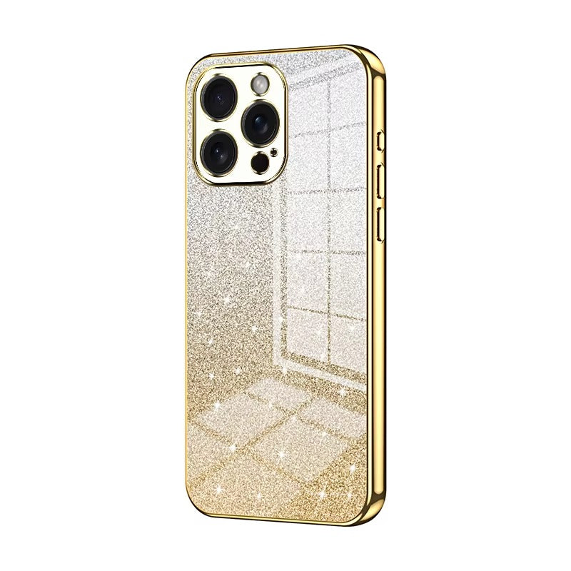 Premium Glitter Electroplated Apple iPhone Case, MagSafe Compatible, Ultra Thin Magnetic Shockproof Full Protection Cover