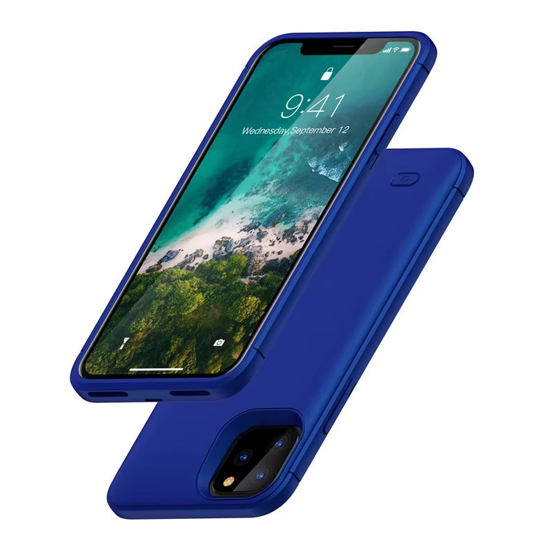 Premium Apple iPhone Case MagSafe Compatible, Camera Lens & Screen Protection, Ultra Thin Shockproof Magnetic Full All Around Protection Cover with 10000mAh Charging Power Bank