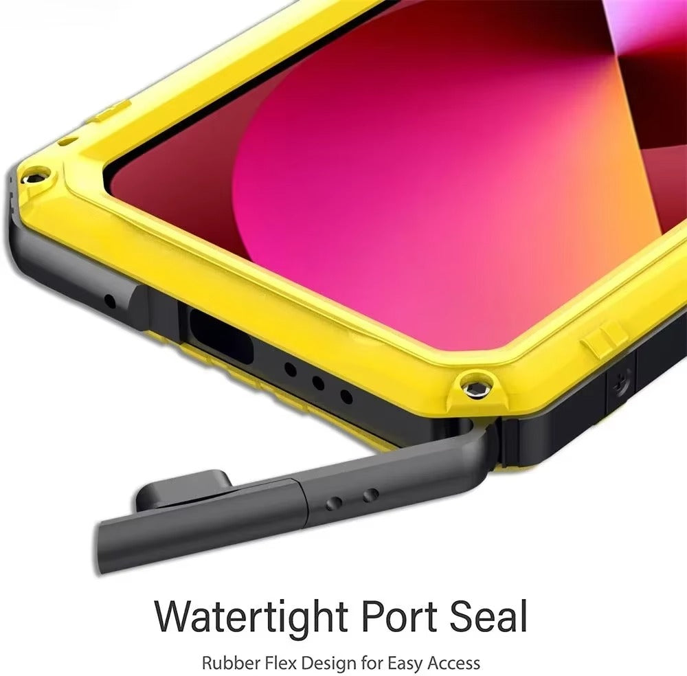 Robust Apple iPhone Case MagSafe Compatible, Camera Lens & Screen Protection, Cover with IP68 Waterproof Armor Design