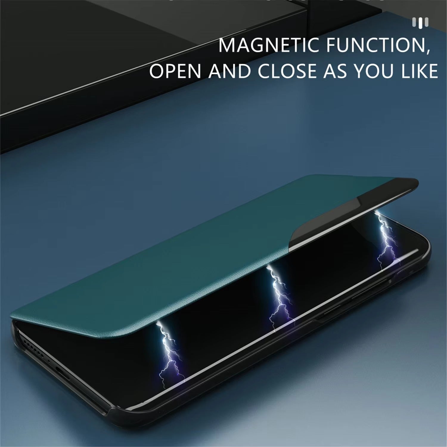 Luxury Apple iPhone Case, MagSafe Compatible, Camera Lens and Screen Protection, Ultra Thin, Shockproof, Magnetic, Full All Around Protection, Flip Wallet Stand Cover