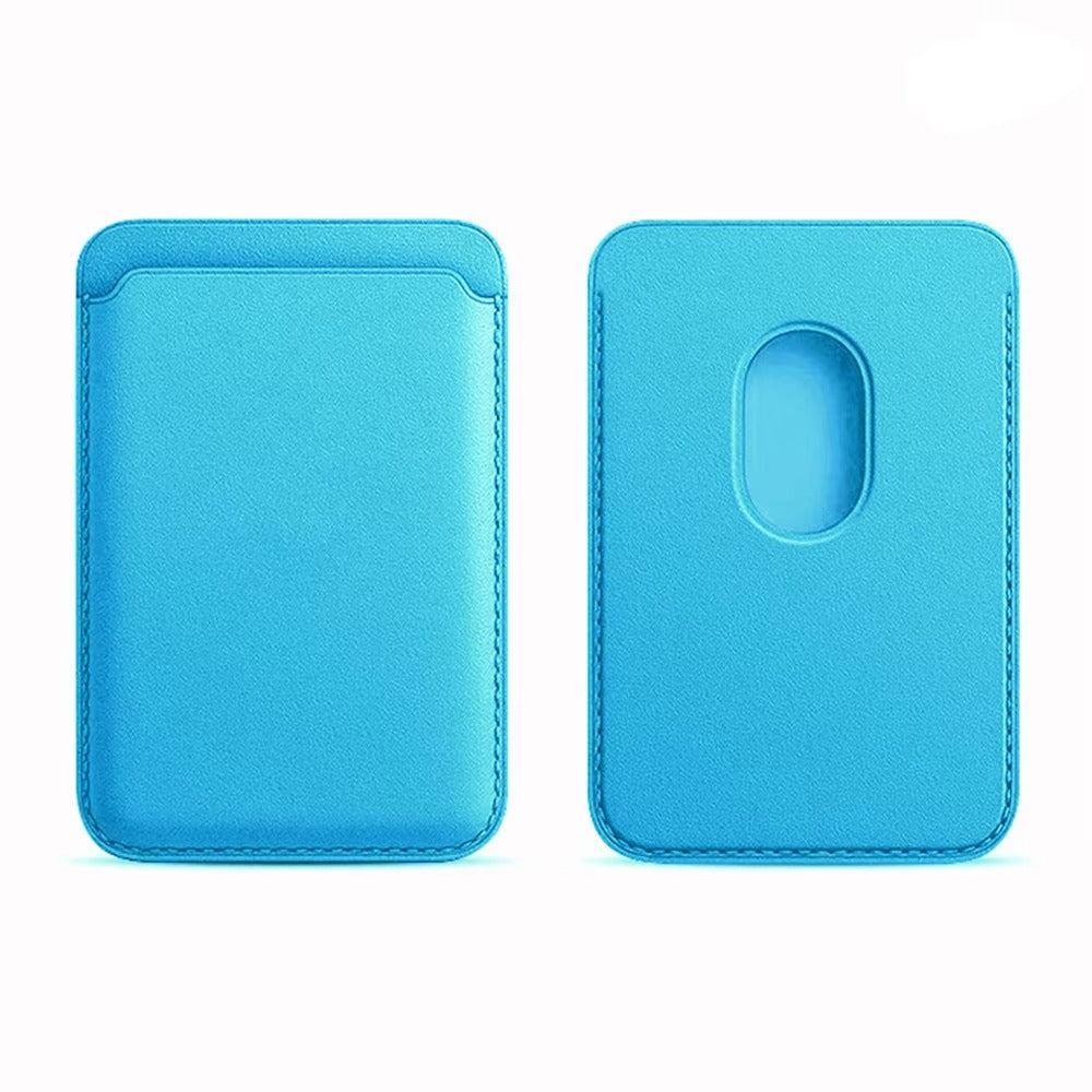 Premium Magnetic Leather Wallet for MagSafe – Slim Card Holder Case with RFID Block, Strong Magnet, Anti-Scratch, Non-Slip, Compatible with iPhone & Samsung