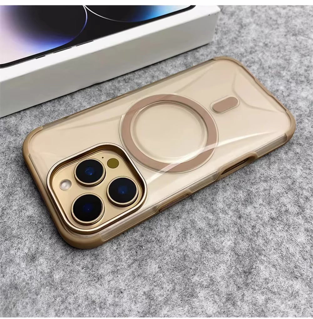 Robust Apple iPhone Case, Camera Lens & Screen Protection, Ultra Thin Shockproof Magnetic Full All Around Protection Cover