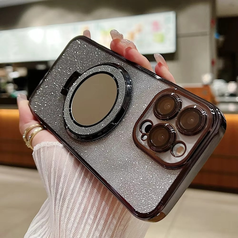 Luxury Apple iPhone Case, Camera Lens & Screen Protection, Ultra Thin Shockproof Magnetic Full All Around Protection Cover 