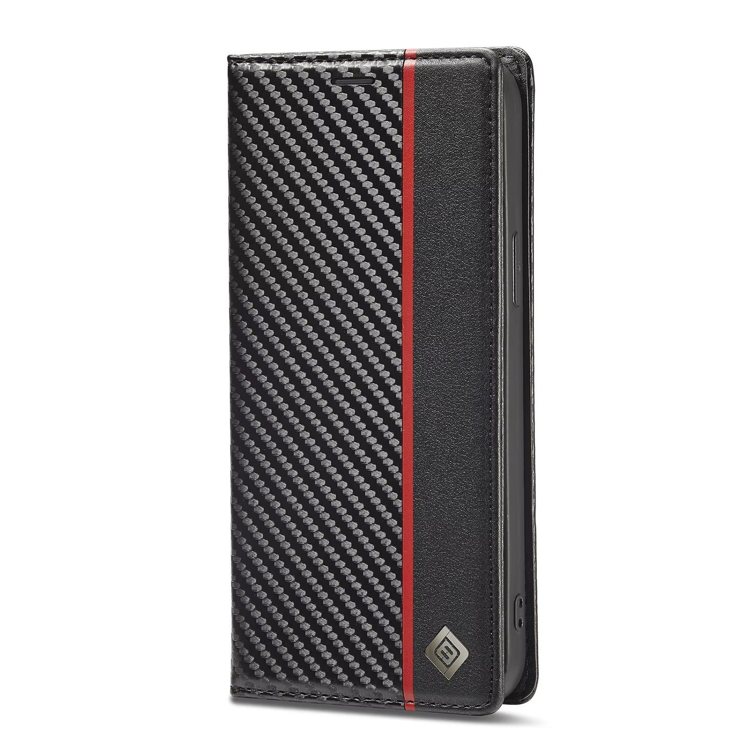 Luxury Carbon Fiber Apple iPhone Case, MagSafe Compatible, Ultra Thin Magnetic Shockproof Full Cover 