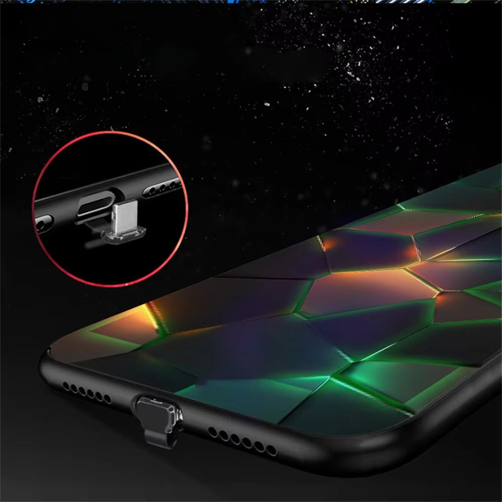 Premium Apple iPhone Case, MagSafe Compatible, Camera Lens and Screen Protection, Ultra Thin, Shockproof, Magnetic, Full All Around Protection, Voice-Activated LED Cover