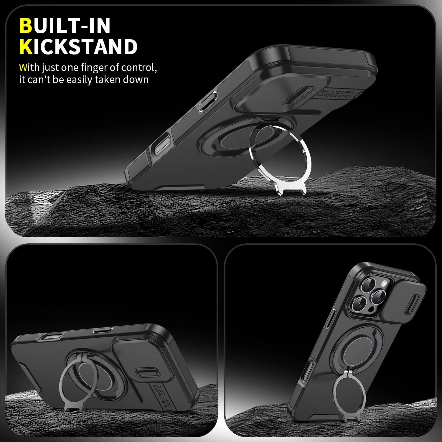 Robust Apple iPhone Case, Camera Protection, Screen Protection, Ultra Thin, Shockproof, Magnetic, Full All Around Protection