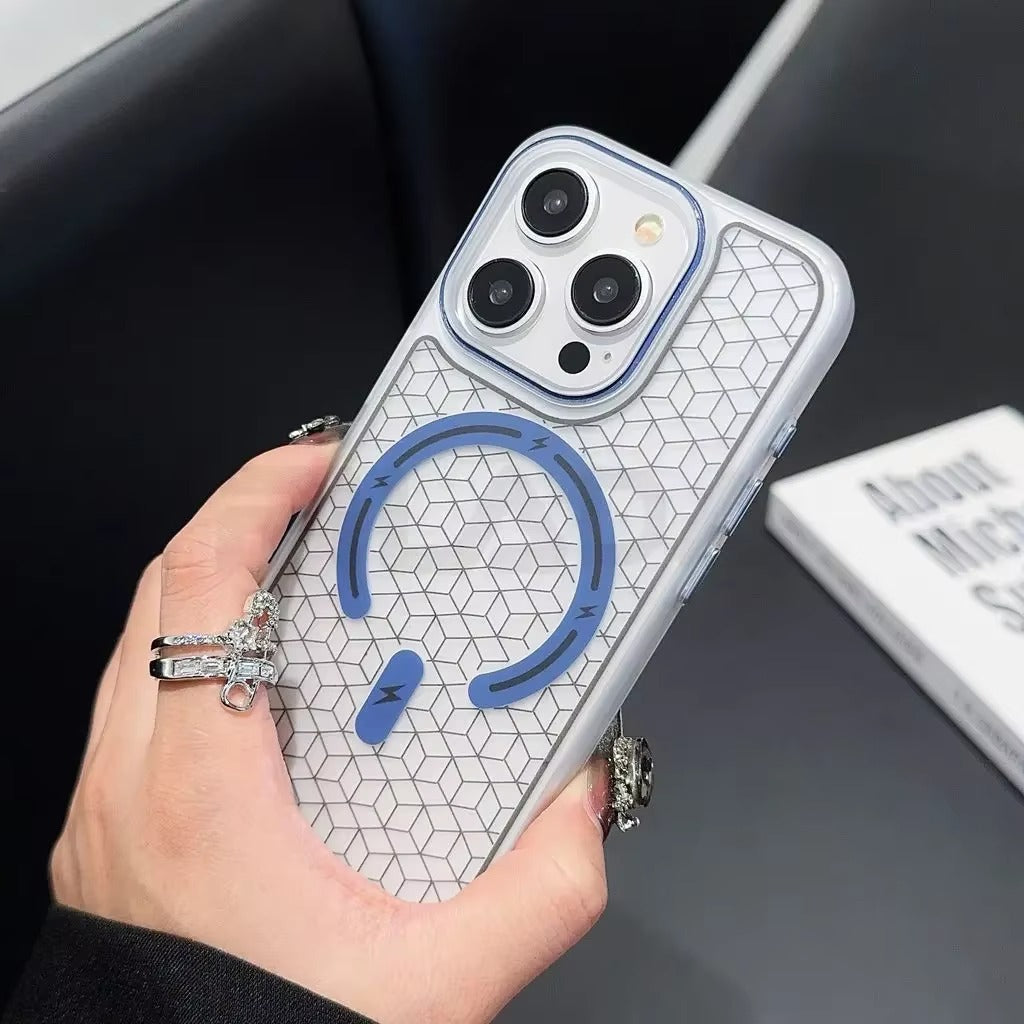 High Quality Apple iPhone Case Camera  & Screen Protection, Ultra Thin Shockproof Magnetic Full All Around Protection Cover 