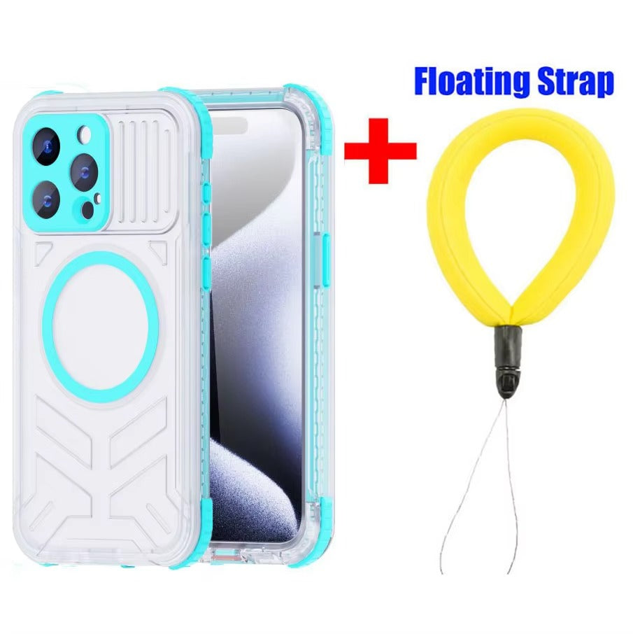 Luxury Apple iPhone Case MagSafe Compatible, Camera Lens & Screen Protection,  Cover with IP68 Sealed Sport Design