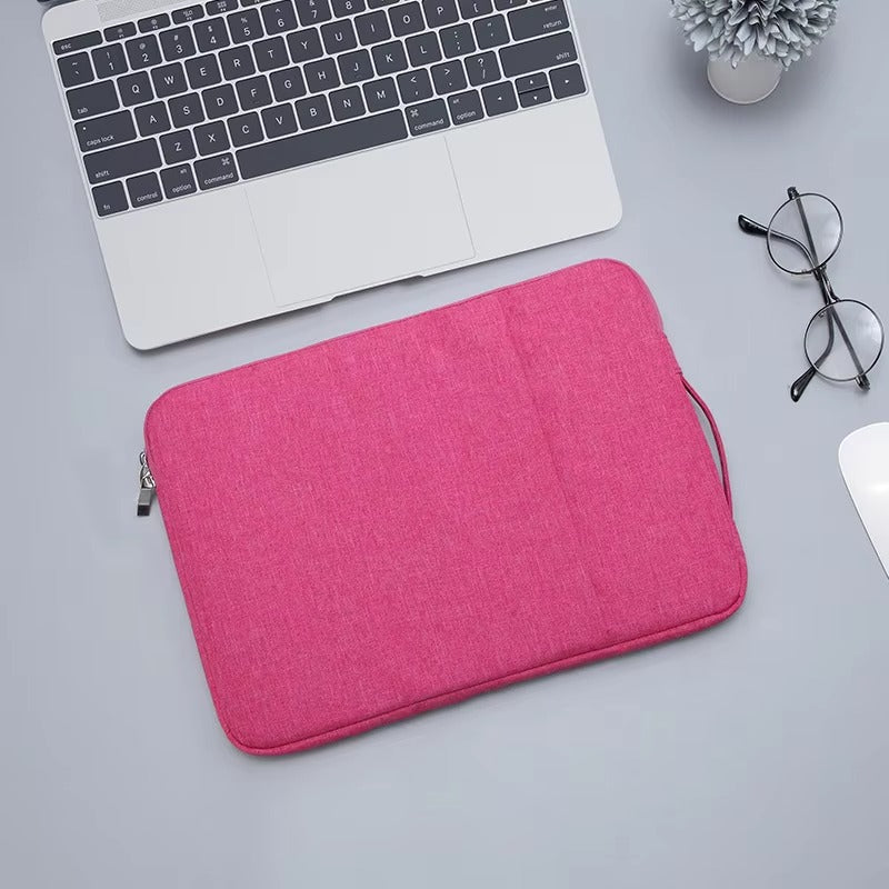 High-Quality Denim Laptop Sleeve for MacBook Air M1, M2, 12, 13.3, 14, 15 – Inner Protective Bag for MacBook Pro