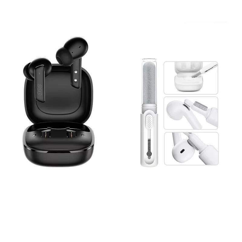 Premium, ANC Wireless Headphones –  Bluetooth 5.2 Earphones with 6-Mic ENC, HD Call, Transparency Mode for Apple iPhone